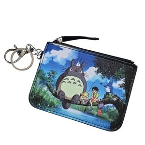 Totoro Keychain Card And Coin